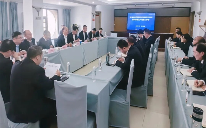 测绘公司召开第四季度生产经营工作会