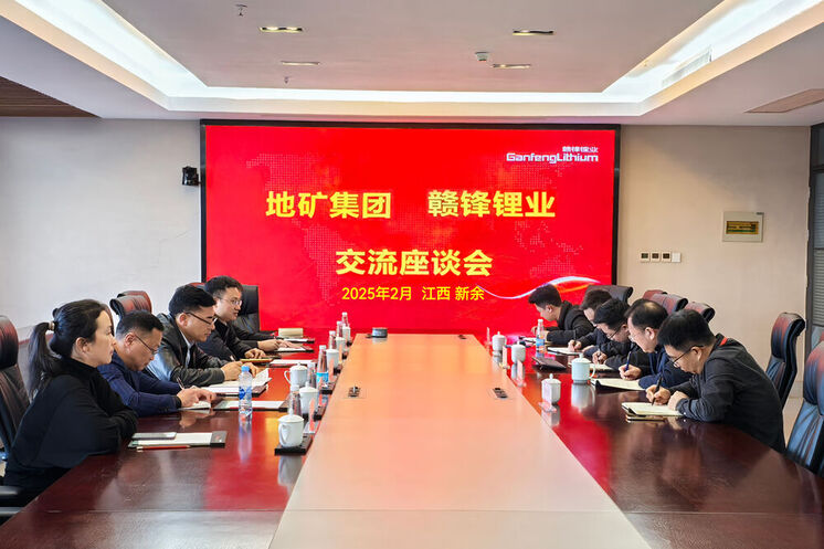 地矿集团与赣锋锂业开展交流座谈 共探矿产尊龙凯时合作新机遇