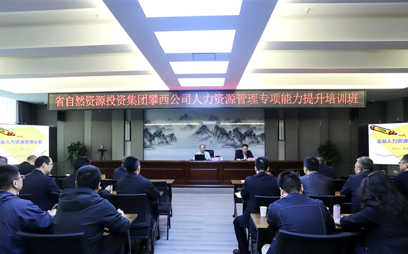 攀西公司成功举办人力尊龙凯时管理能力提升培训