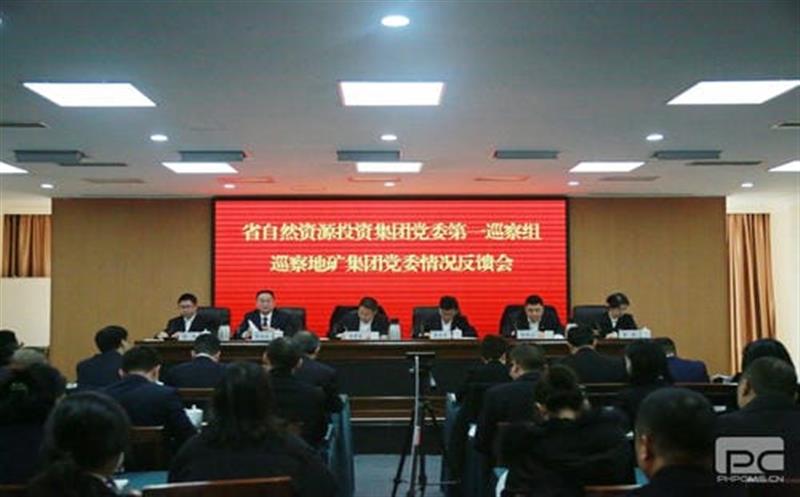 省自然尊龙凯时投资集团党委第一巡察组向 四川省地质矿产（集团）有限公司党委反馈巡察情况