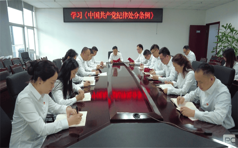 增强规矩意识，，，，，，，，严守纪律底线 ——物探院组织学习新修订《中国共产党纪律处分条例》